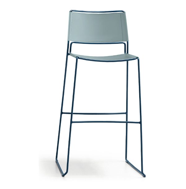 Slim stool leather