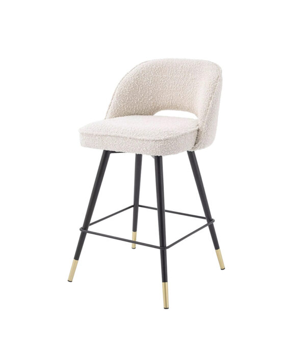 Σκαμπώ Cliff σταθερό 51x53xh.92cm - Casa Vogue