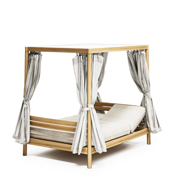 Day bed Apace από ξύλο teak 220x150xh.200cm - Atmosphera