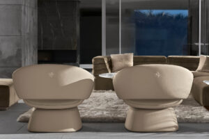 Opus occasional swivel chair